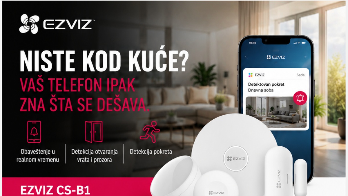 EZVIZ CS-B1 komplet pametnih senzora za dom - Tehnotron newsletter