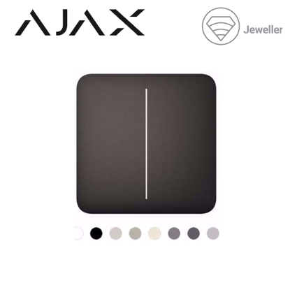 Ajax SoloButton 2-gang 45120.144.WH