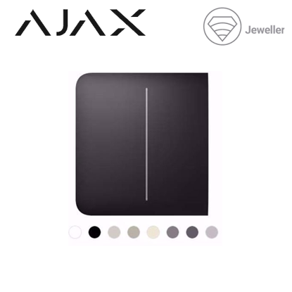 Ajax SideButton 2-gang 45124.143.WH