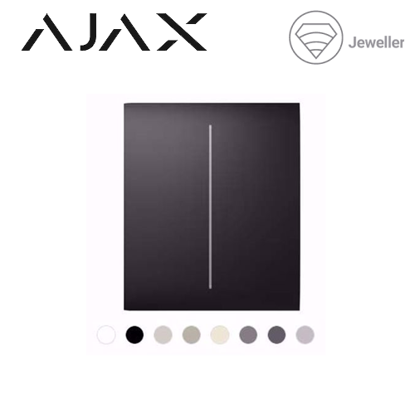 Ajax CentralButton 2-gang 45116.140.WH