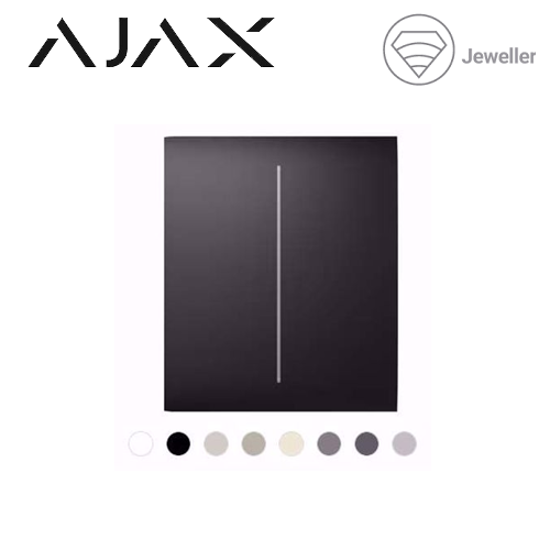 Ajax CentralButton 2-gang 45116.140.WH