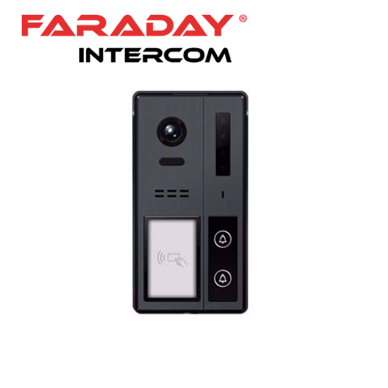 FD-2D40BCBM02 pozivna tabla 2 wire 2 tastera Faraday