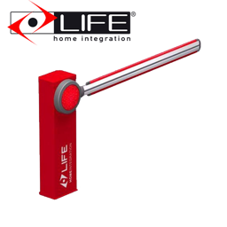 LIFE plastificirana rampa sa zglobnom rukom od 3m SET UP 3 24V CRVENA-bez led-sa zgl.ruko