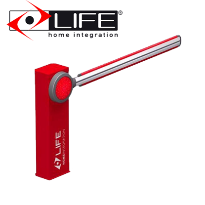 LIFE plastificirana rampa sa zglobnom rukom od 3m SET UP 3 24V CRVENA-bez led-sa zgl.ruko
