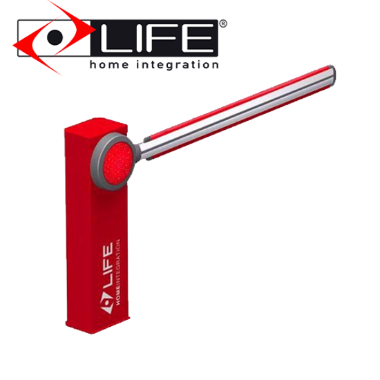 LIFE plastificirana rampa sa zglobnom rukom od 3m SET UP 3 24V CRVENA-bez led-sa zgl.ruko