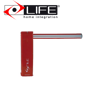 LIFE plastificirana rampa sa rukom od 5m sa fosf. nalepnicama SET UP 5 230V crvena