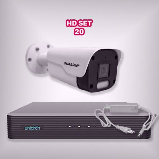 Paket video nadzora HD SET 20