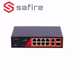 Safire SF-1208HIPOE-GF-120 PoE gigabitni switch 8+2+2 porta