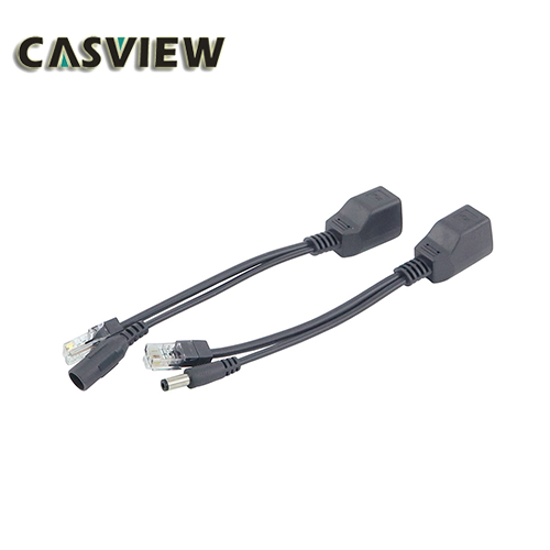 CasView CPOE-01 Pasivni PoE kabl set (Injector + Splitter) 100Mbps za IP kamere