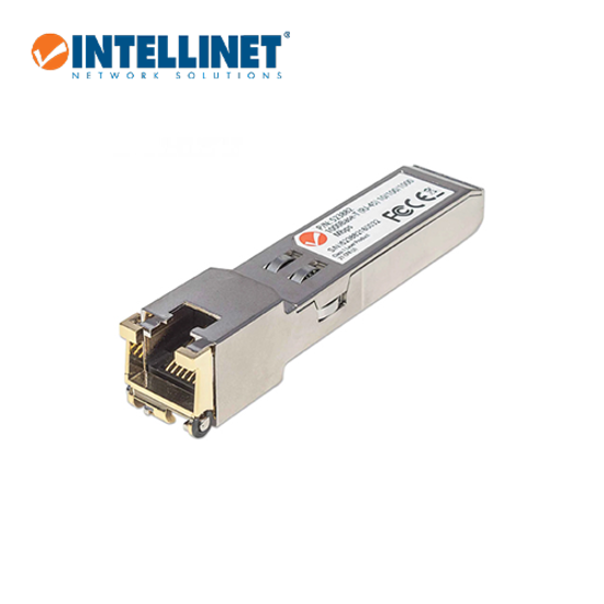 INTELLINET Gigabit RJ45 Copper SFP Transciever Module, 100m