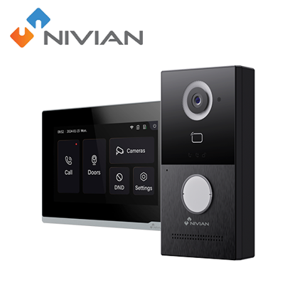 Nivian NVS-Videointercom-2W-Video interfon 2 žice IP65
