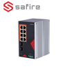 Safire SF-SWI1008HIPOE-GF-AC-130-DIN industrijski neupravljivi Gigabit PoE 8 port switch