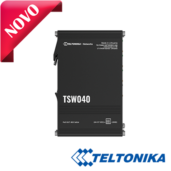 Teltonika TK-TSW040 industrijski neupravljivi PoE 8 portni switch