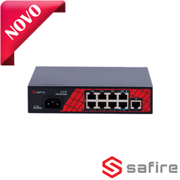Safire SF-SW0908HIPOE-120 neupravljivi Hi-PoE mrežni 8 portni switch