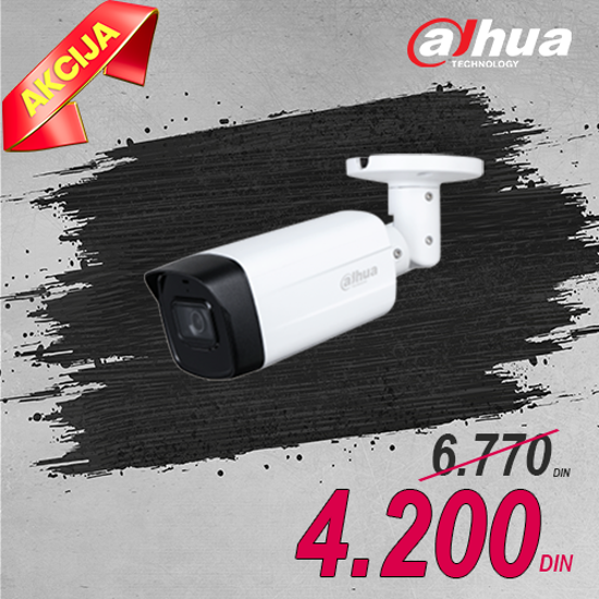 DAHUA HAC-HFW1200TH-I8-A-0360B-S6 bullet kamera 3,6mm 2MP