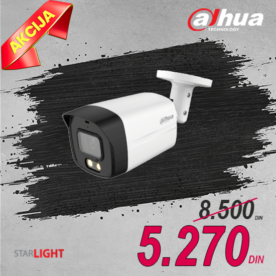 DAHUA HAC-HFW1239TLMP-A-LED-0360B-S2 bullet kamera 3.6mm 2MP