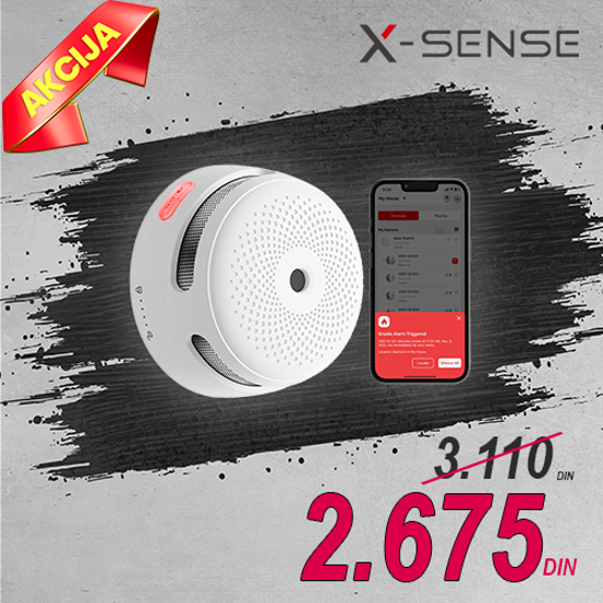 X-Sense XS01-WX stand-alone detektor za dim