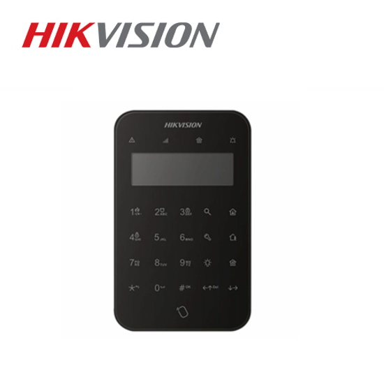Hikvision DS-PK1-LT-WE(Black)Bežicna tastatura sa LCD displejem i integrisanim tag citacem