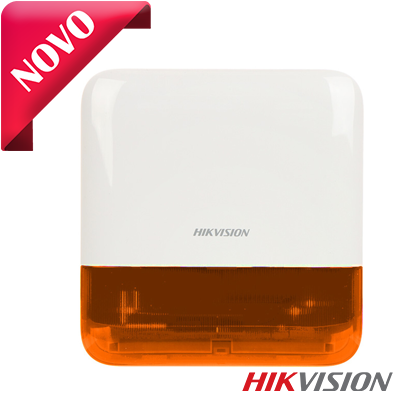 Hikvision DS-PS1-E-WE Orange Bežicna spoljašnja alarmna sirena