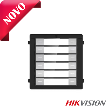Hikvision DS-KD-K12(Steel) Dodatni modul sa 12 pozivnih tastera za modularne pozivne jedinice
