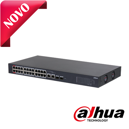Dahua CS4226-24ET-240 26-portni Cloud upravljivi Layer 2 PoE 24-portni switch sa 2 uplink-a