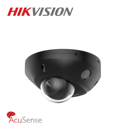 Hikvision DS-2CD2543G2-LIS2U(2.8mm)(Black) 4MP mrežna Smart Hybrid light kamera u dome kucištu sa AcuSense tehnologijom