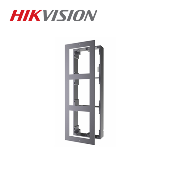 Hikvision DS-KD-ACW3 Aluminijumska dozna za tri modularne interfonske jedinice