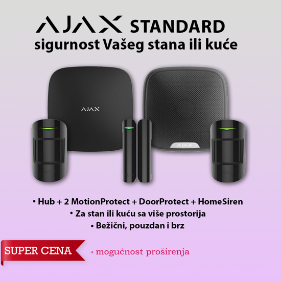 AJAX STANDARD bežicni alarmni komplet