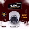 Faraday FDX-CDO50COL-M36 dome kamera 3.6mm 5MP
