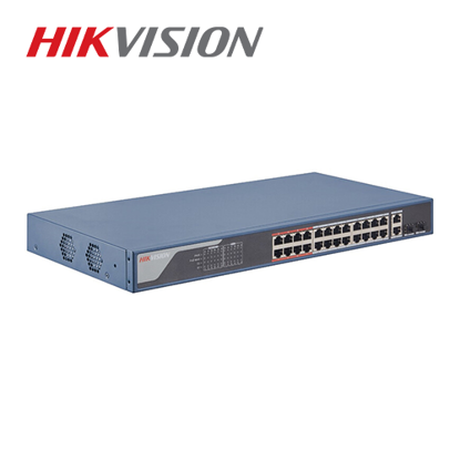 Hikvision DS-3E1326P-EI/M 24-portni (24+3) upravljivi megabitni PoE switch