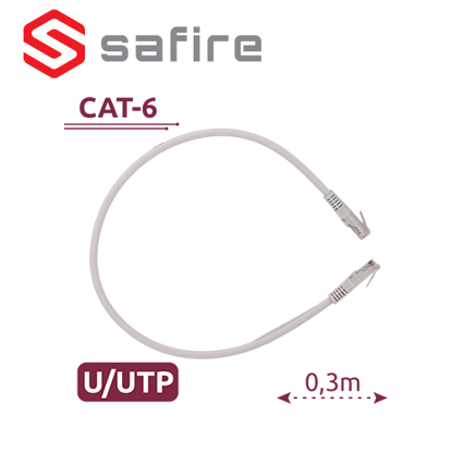 Safire UTP6-H-03W beli utp kabl 0,3m