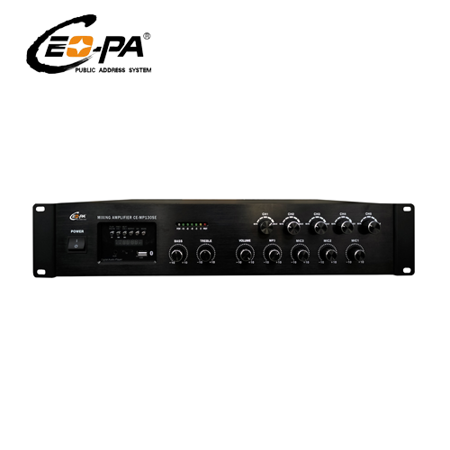 Ceopa CE-MP130SE pojacalo sa FM prijemnikom, USB i Bluetooth ulazom sa 5 izlaza, 130W