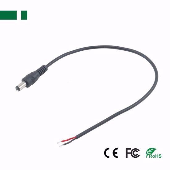 CasView CDM-004 DC Muski kabl konektor 5.5 × 2.1 mm (bakarni provodnik, 27.5 cm)