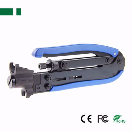 CasView CT-20 Alat za krimpovanje konektora za koaksijalne kablove RG59 / RG6 / RJ11