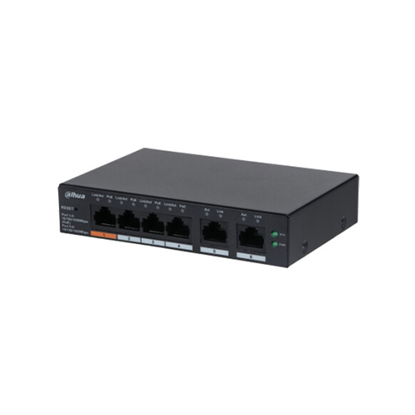 Dahua CS4006-4GT-60 4-portni (4+2) cloud upravljivi gigabitni PoE layer 2 switch-01
