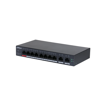 Dahua CS4010-8ET2GT-110 8-portni (8+2) Cloud upravljivi megabitni PoE layer 2 switch-01
