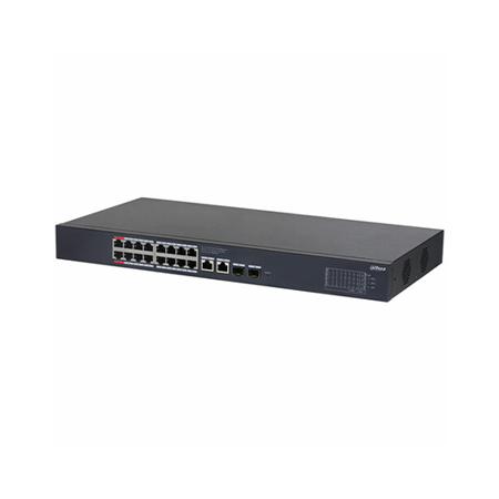Dahua CS4220-16GT-240 16-Portni (16+4) upravljivi PoE gigabitni layer 2 switch-01
