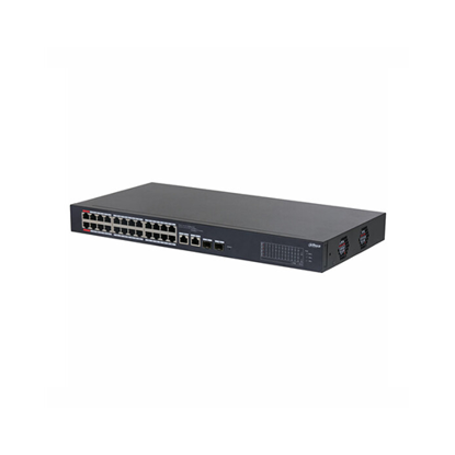 Dahua CS4226-24ET-375 24-portni (24+2) Cloud upravljivi megabitni PoE layer 2 switch-01