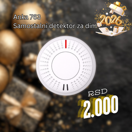 ANKA-763 samostalni detektor za dim