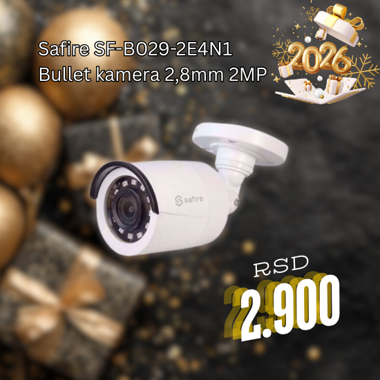 Safire SF-B029-2E4N1 bullet kamera 2,8mm 2MP