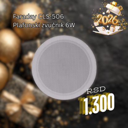 Faraday CLS-506 plafonski zvucnik 6W