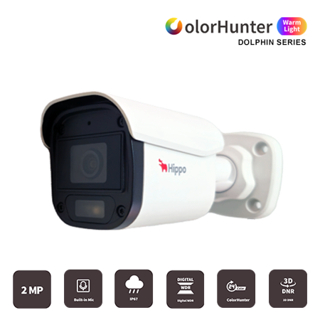 Hippo HD-B112-AF28-W 2,8mm 2MP HD ColorHunter bullet kamera