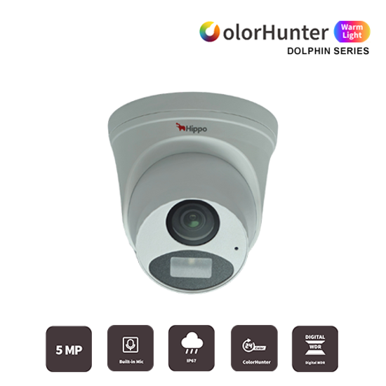 Hippo HD-T115-AF28-W 2,8mm 5MP HD ColorHunter Warm Light turret kamera