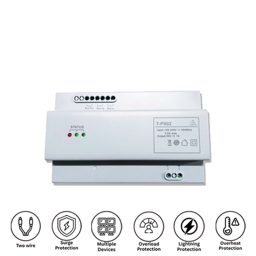 Hippo T-PS02 rezervno napajanje za 2-žicni interfon sistem