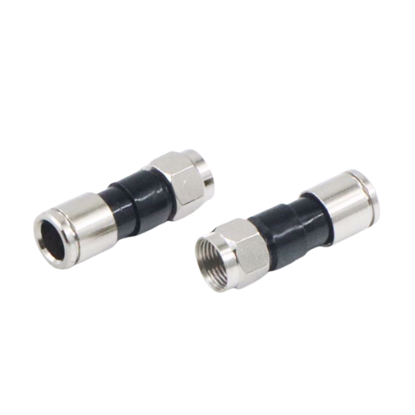 CasView CBN-105 F-type Kompresioni konektor za RG6 kabl (niklovani bakar)