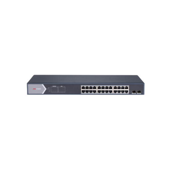 Hikvision DS-3E1526P-SI 24-portni (24+2) upravljivi gigabitni PoE layer 2 switch