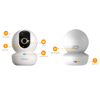 IMOU IPC-GK2CP-3C1WR-IMOU 3,6mm 3MP IP WIFI kamera
