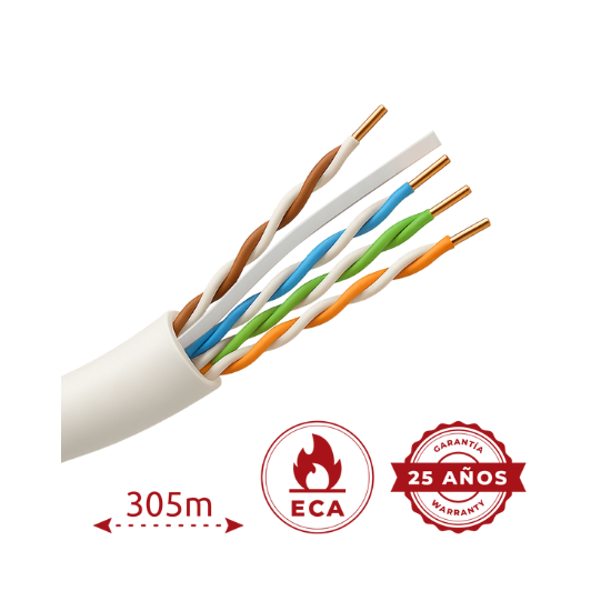 Safire UTP6-305-PVC-Eca UTP kabl Cat6 305 m