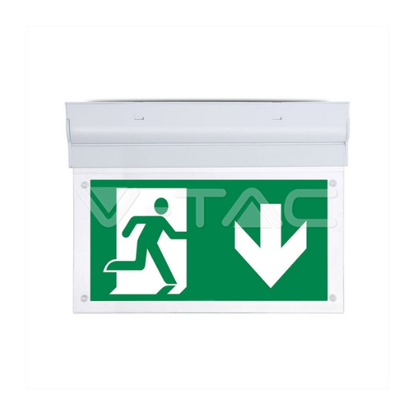 VT-519-S-12 EXIT lampa 2W 6000K