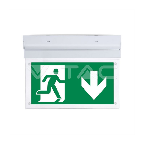 VT-519-S-12 EXIT lampa 2W 6000K